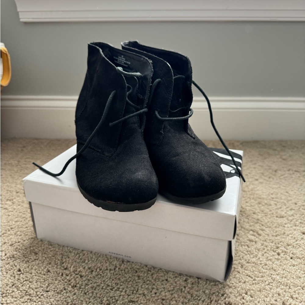 Suede Booties